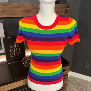 Michael Kors pride line sweater tee